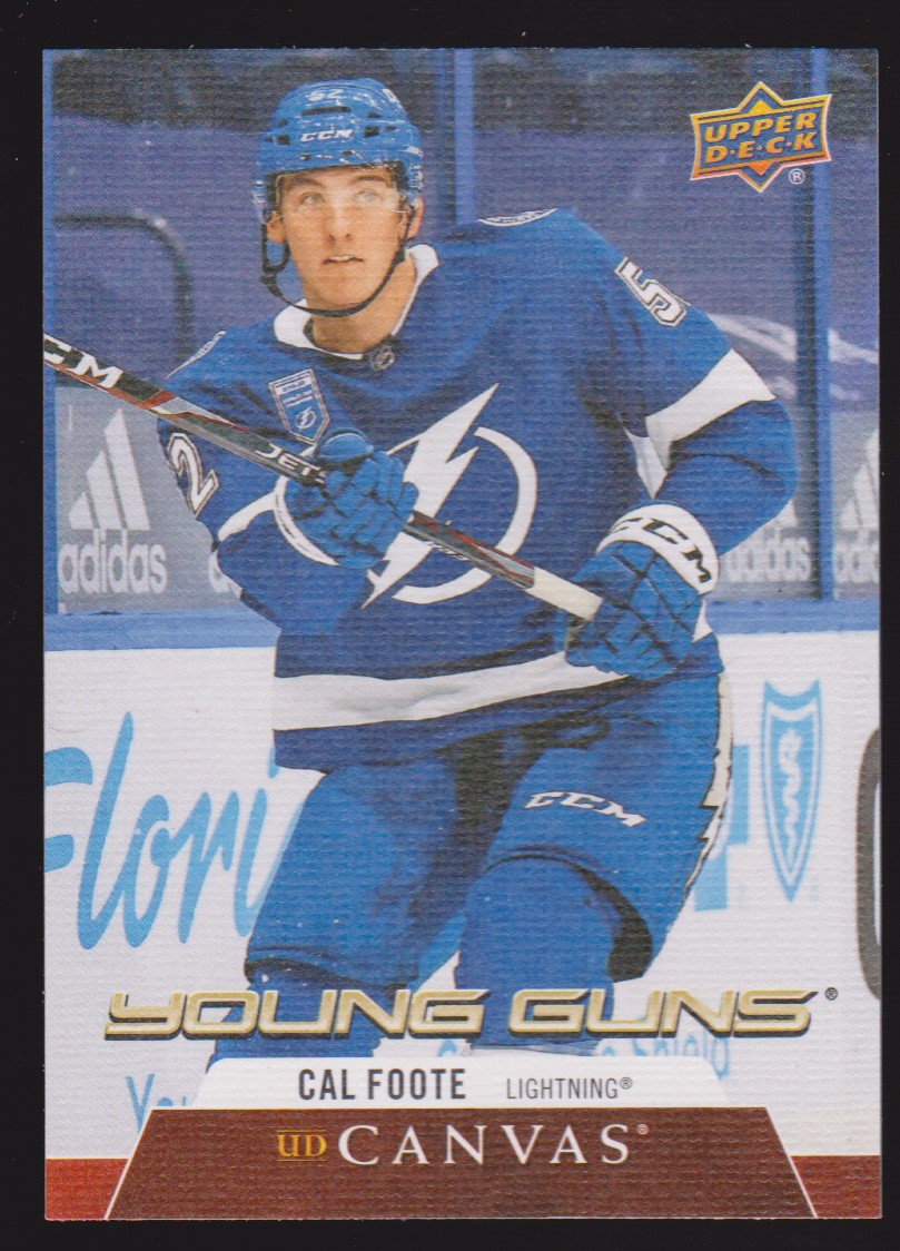 (image for) 2020-21 Upper Deck Canvas #C229 Cal Foote Young Guns